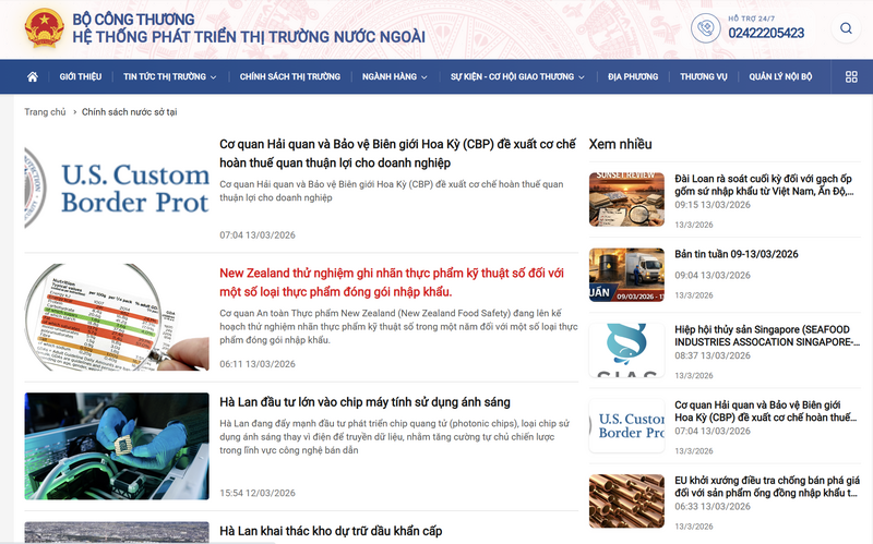 Vietnam logistics market platform: Cổng thông tin logistics mới của Việt Nam