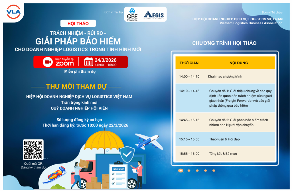 Quản trị rủi ro logistics cho doanh nghiệp Việt