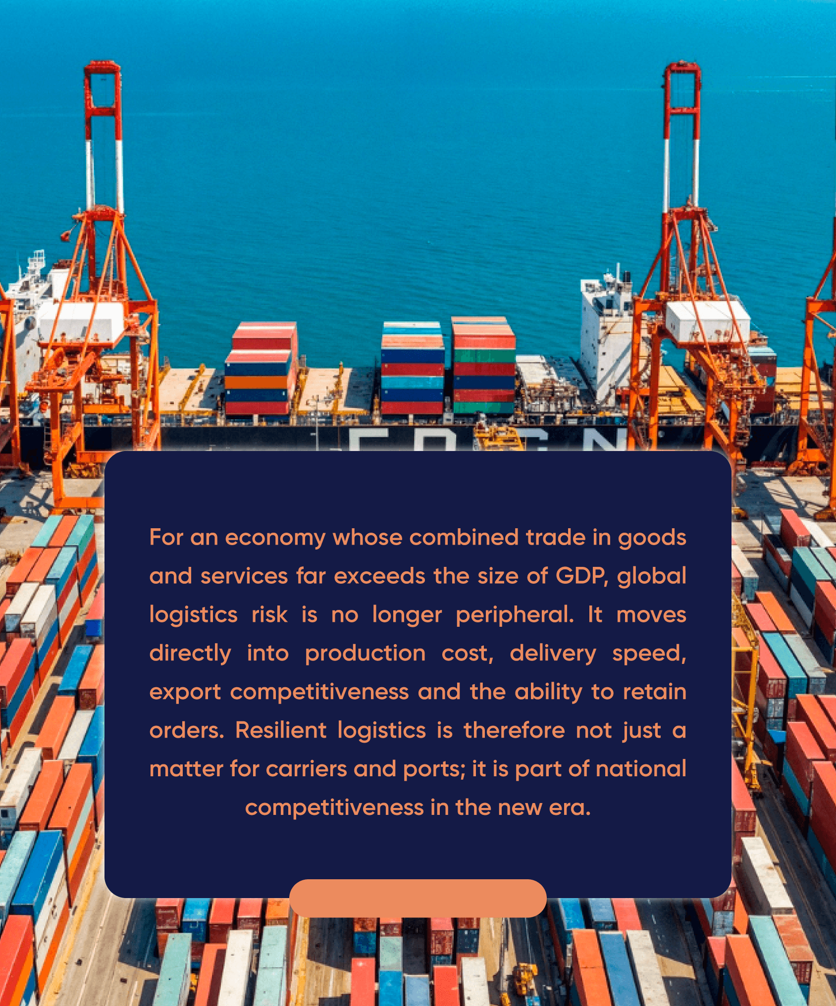 Vietnam logistics resilience: Tăng cường bền bỉ chuỗi cung ứng Việt Vietnam logistics resilience: Tăng cường bền bỉ chuỗi cung ứng Việt