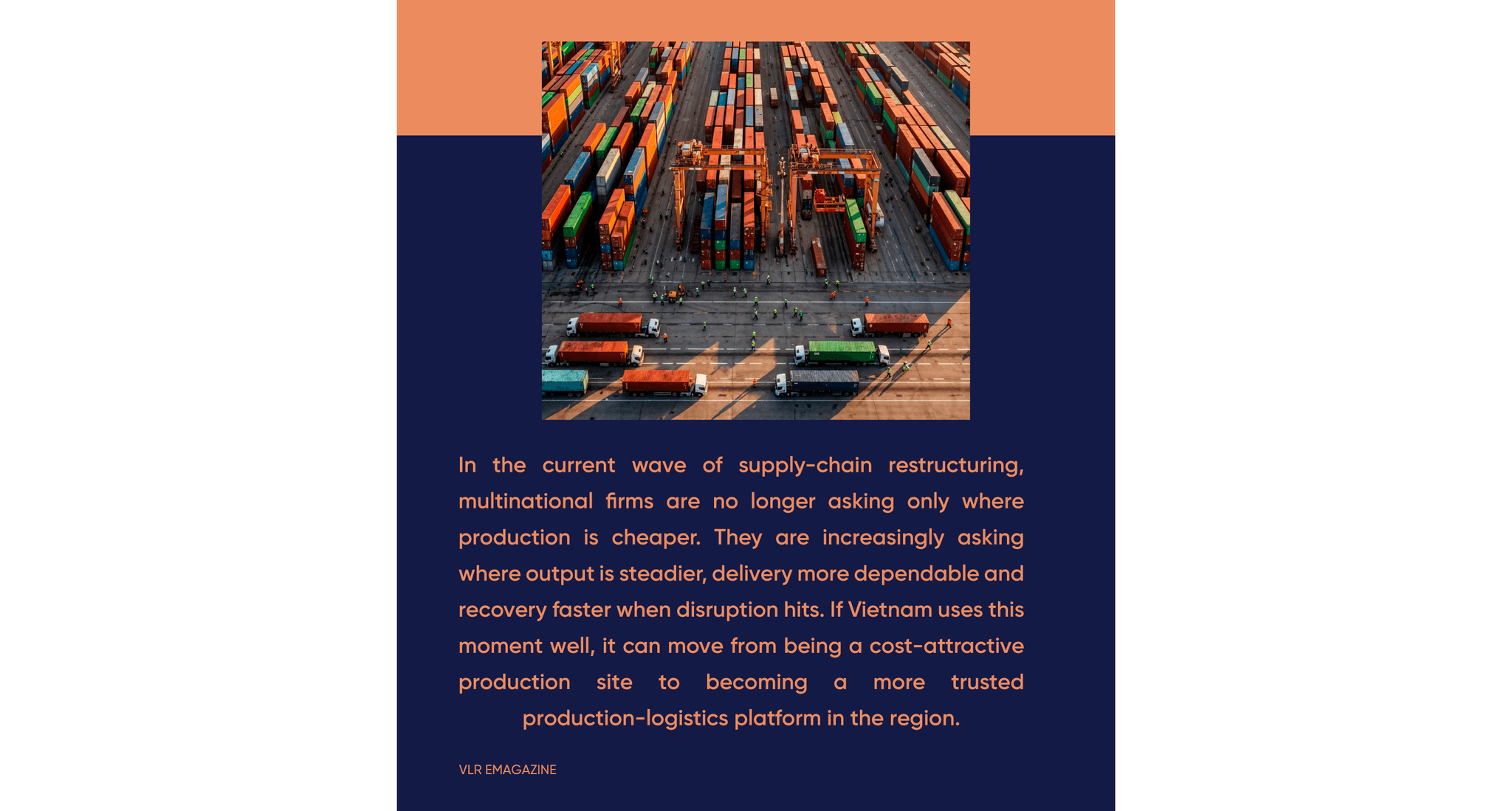 Vietnam logistics resilience: Tăng cường bền bỉ chuỗi cung ứng Việt - ảnh 2 3) Giá cả minh bạch, điều khoản rõ ràng và dịch vụ dự đoán - Vietnam logistics resilience: Tăng cường bền bỉ chuỗi cung ứng Việt